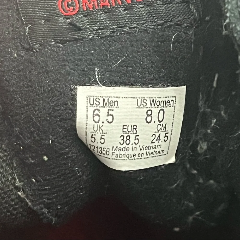 Vans x Marvel Sk8 Hi Top Black Panther Sneakers Men’s‎ 6.5 Women’s 8